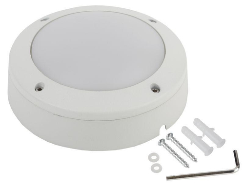 Светильник светод SPB-7-12-R антивандальный IP65 12Вт 5000К круг