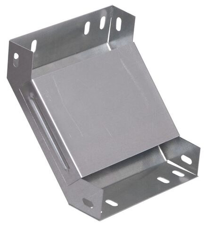 Поворот вертикальный внутренний 90град 50х300 RAL 9016 ESCA IEK