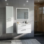 Тумба с раковиной IDDIS Brick BRI60W0i95K 60 белая