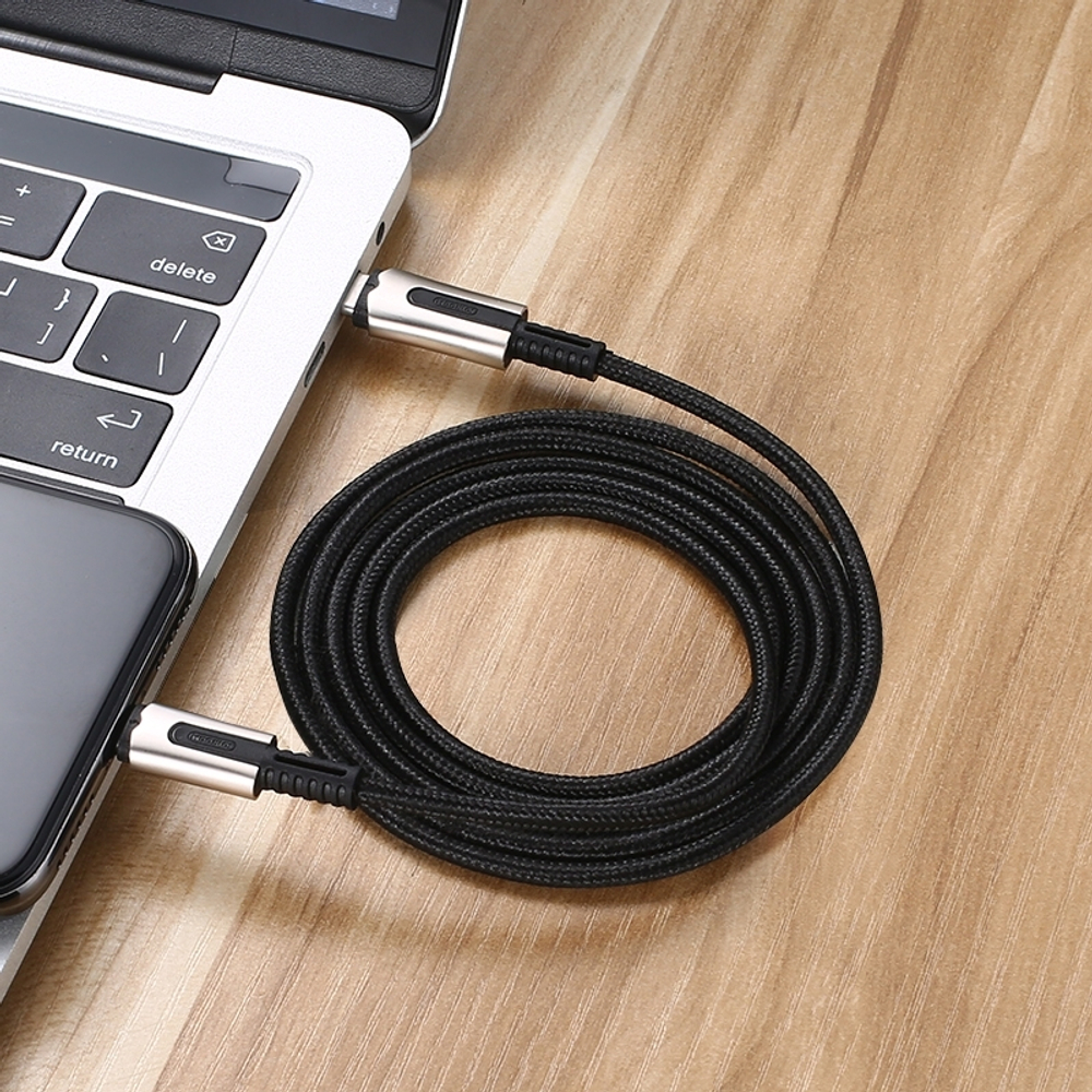 Кабель 1m Type-C/Lightning PD S-M409 тканевый Joyroom black