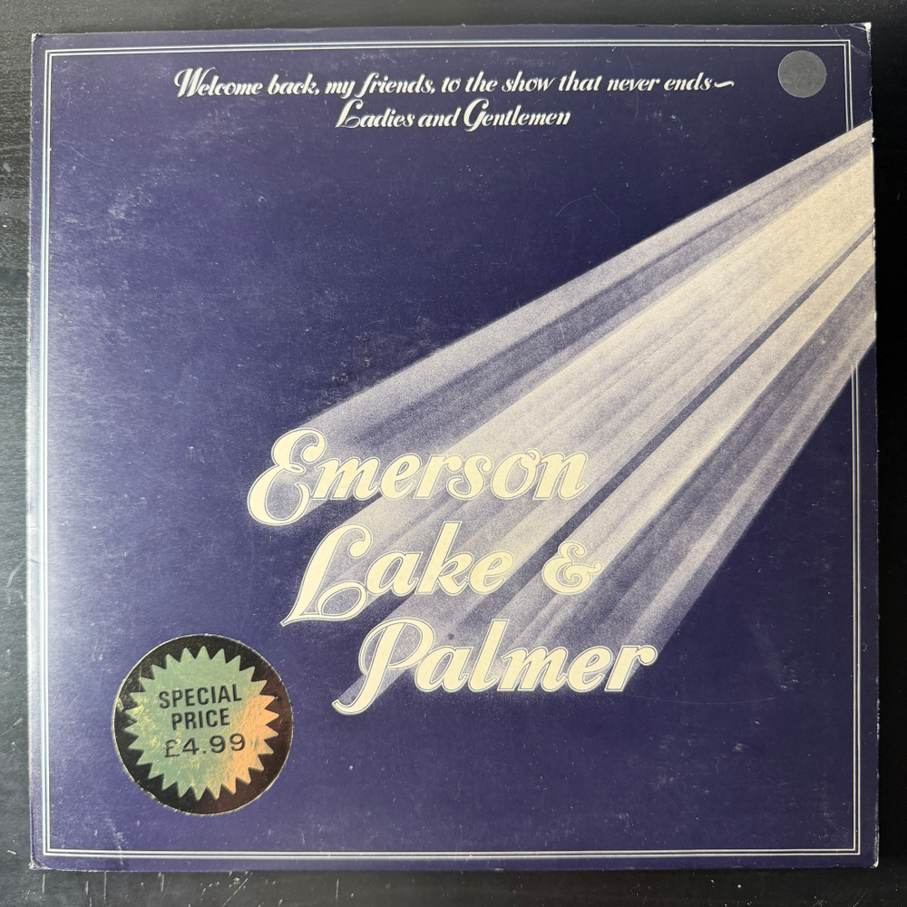 Emerson, Lake & Palmer ‎– Welcome Back My Friends To The Show That Never Ends - Ladies And Gentlemen 3LP (Англия 1974г.)Т