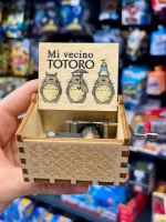 Музыкальная шкатулка детская Тоторо деревянная игрушка