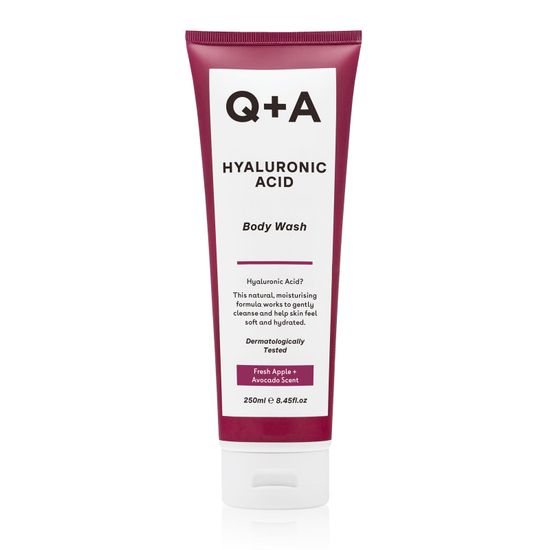 Увлажняющий гель для душа Q+A, HYALURONIC ACID, 250мл