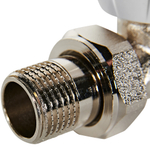 Клапан ручной регулирующий прямой ROMMER - 1/2" (ВР/НР-американка, PN10, Tmax 110°C)