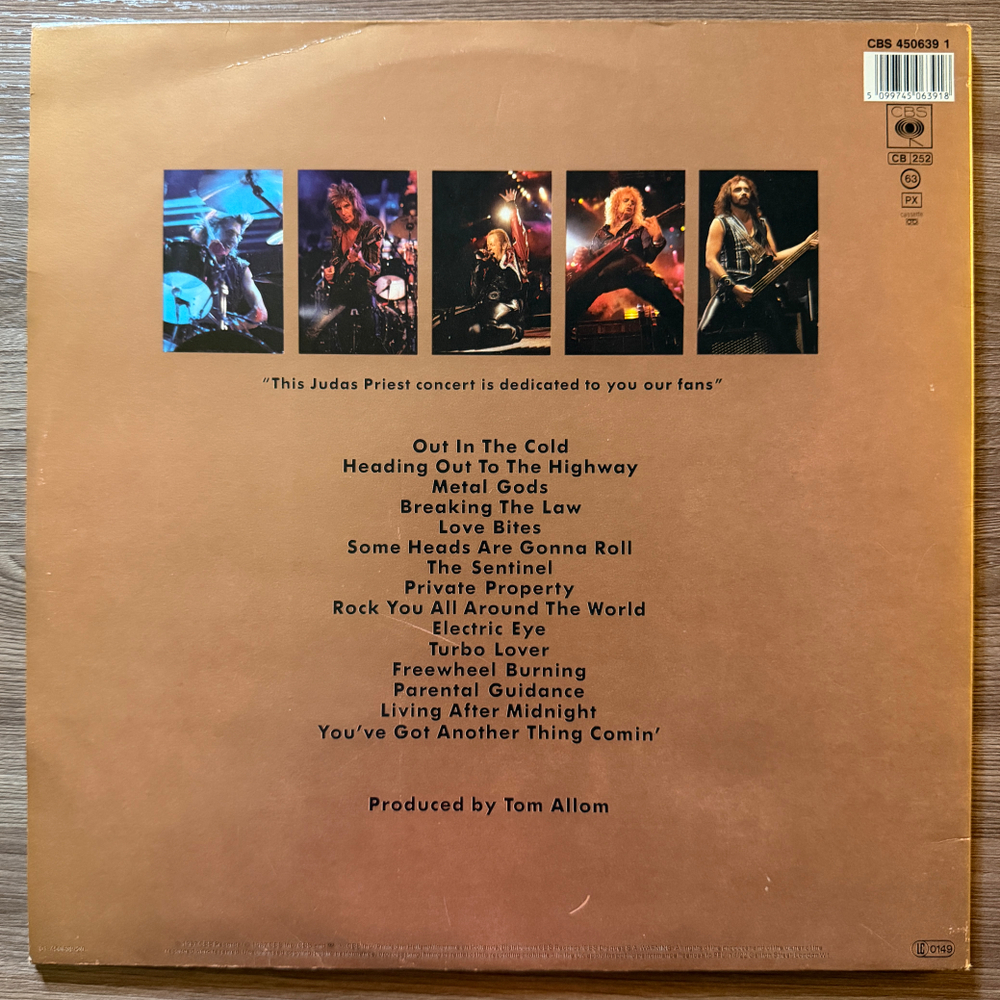 Judas Priest ‎– Priest...Live! 2LP (Голландия 1987г.)Т