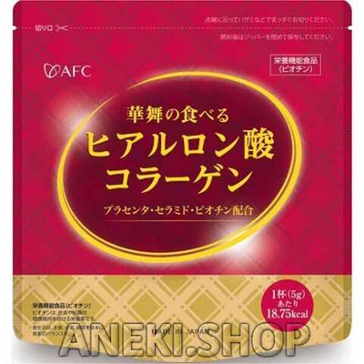 Коллаген с гиалуроновой кислотой 130 г AFC Hanamai Hyaluronic Acid & Collagen