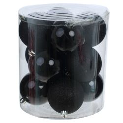 GAEM Набор из 12шт Украшение новогоднее "Шар", D 8 см, L19 W19 H21,5 см