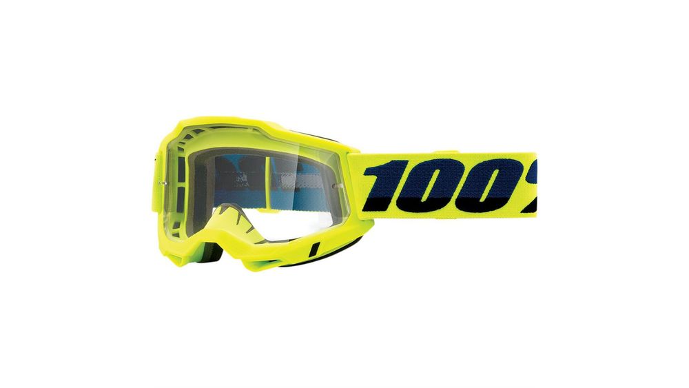 Очки 100% Accuri 2 Goggle Fluo Yellow / Clear Lens (50013-00003)