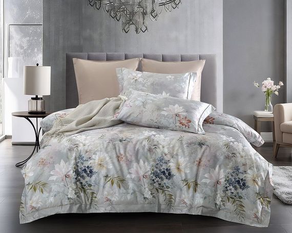 Постельное белье Египетский хлопок Asabella 2318 Premium