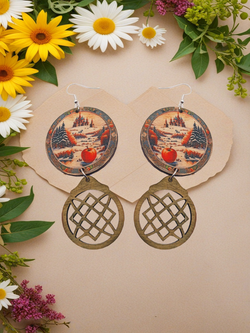 Этнические серьги Лада