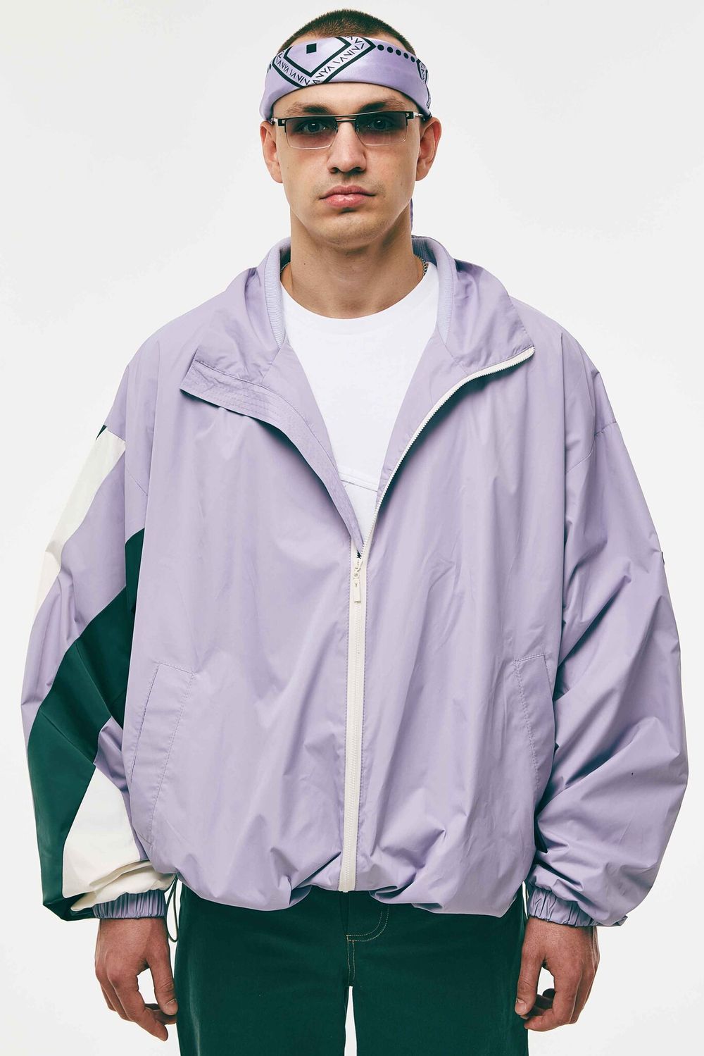 Купить Куртка VNVA Ветровка Old School Лиловая Куртка VNVA Ветровка Old School Лиловая