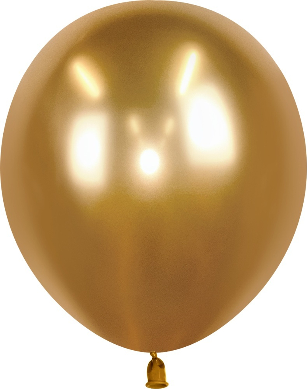 Шар (5''/13 см) Золото, хром, 50 шт., 605126