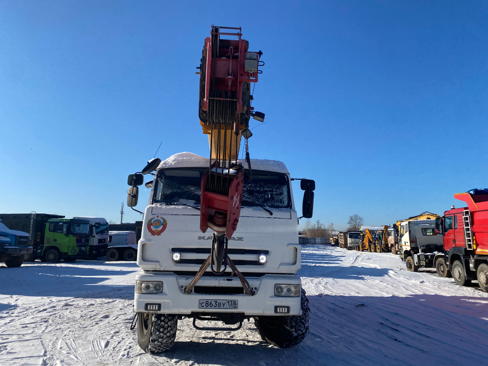 Галичский автокрановый завод (ГАКЗ) КС-55713* на шасси КамАЗ 43118 6x6 Автокран КС-55713-5В (Дизельн