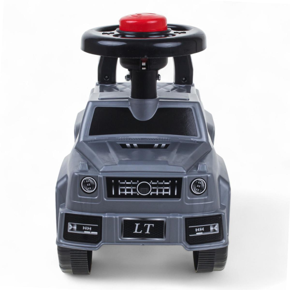 Детская машина толокар, серая, коробка NNC-2