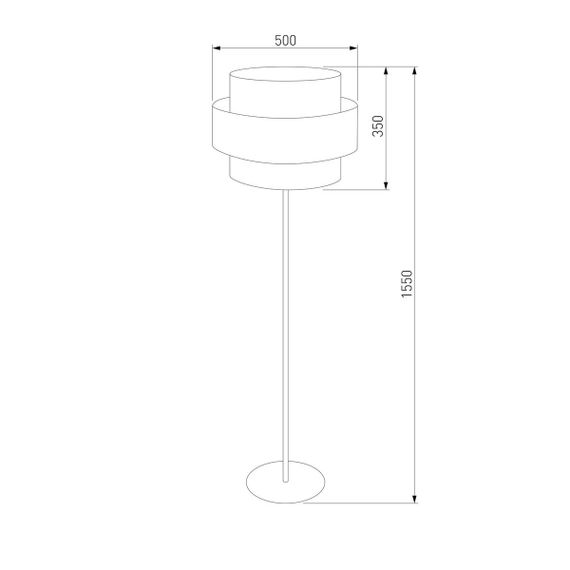Торшер TK Lighting 5896 Calisto