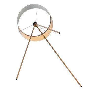 8077/1F NEOCLASSI LN25 368 золото/белый, металл/текстиль Торшер E27 1*60W 220V TAPIOKA