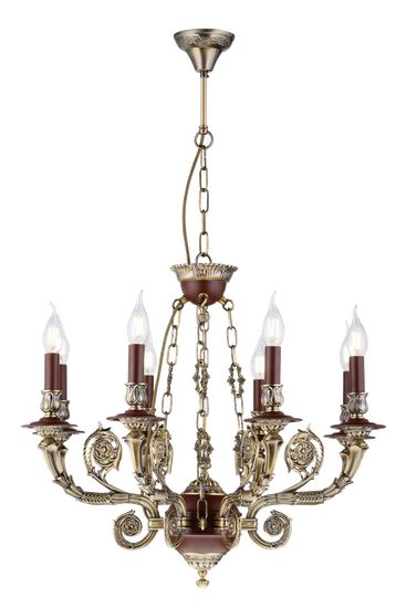 7024/8 AB+BRN (1) Люстра Veneto Luce