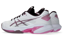 Женские Кроссовки теннисные Asics Solution Speed FF 4 Clay - white/dusty mauve