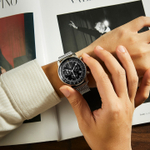 ZEPPELIN Hundred Years Collection Chronograph Watch Quartz Movement 50 meter Water Resistance Men"s Watches