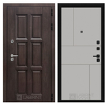 Дверь с терморазрывом входная Лабиринт ЛОНДОН ТЕРМО 21 Грей софт