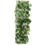 Забор декоративный «Виноградная лоза» при ширине 2 м высота 0,95 м (h-1,2м в сложенном), Зеленый