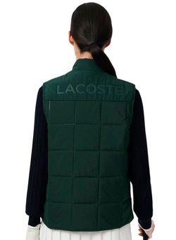 Женская теннисная жилетка Lacoste Water-Repellent UV Protect Sport - green