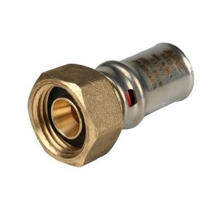 Пресс-переходники Stout с накидной гайкой «плоское уплотнение»