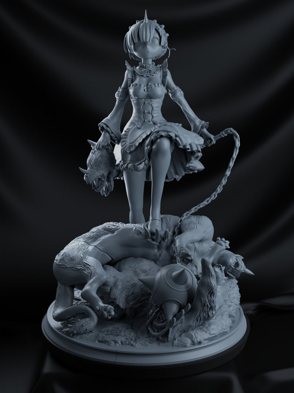 Фигурка re zero rem