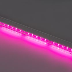 ULI-P42-18W-SPBX IP40 WHITE Светильник для растений светодиодный линейный. 560мм. выкл. на корпусе. Алюминий. Спектр с дальним красным для рассады и досвечивания в период роста. TM Uniel