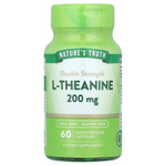 Nature's Truth, L-теанин двойной силы, 200 мг, 60 капсул с быстрым высвобождением