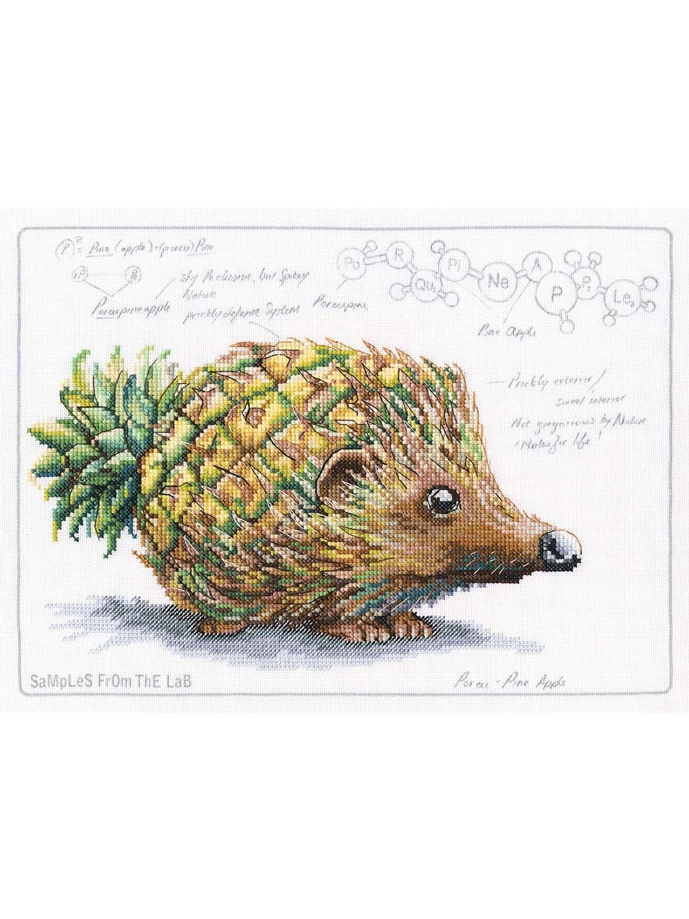 "PoRQu-PiNe-APPLe"-M70042  вышивка