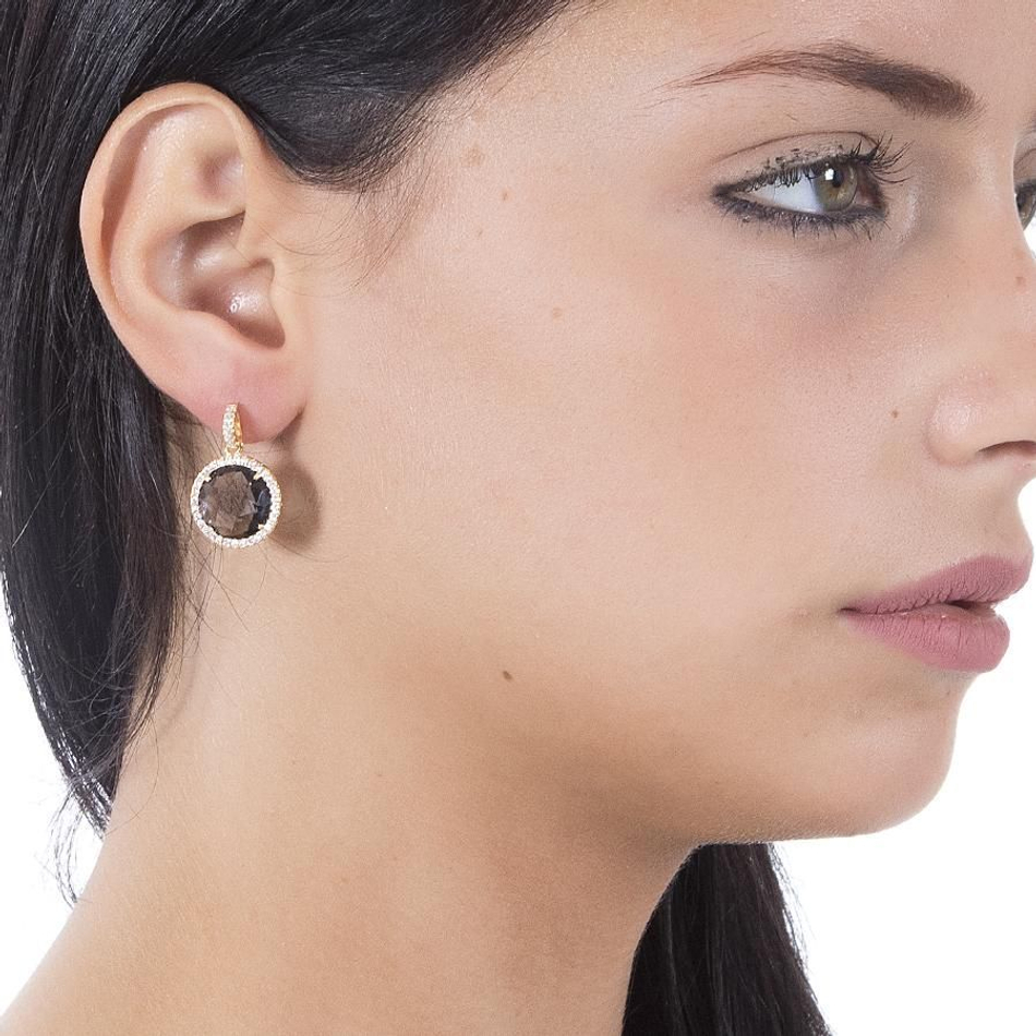 Серьги-пусеты Boccadamo XOR258D BR/G/BW