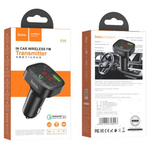 FM-трансмиттер Hoco E59 Promise QC3.0, 013037 Черный