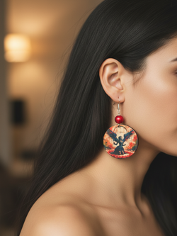 Серьги Ангел