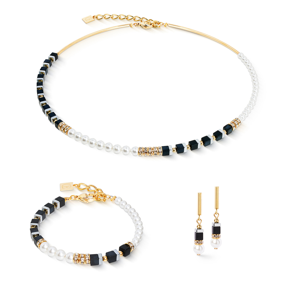 Серьги Coeur de Lion Black 4354/21-1300