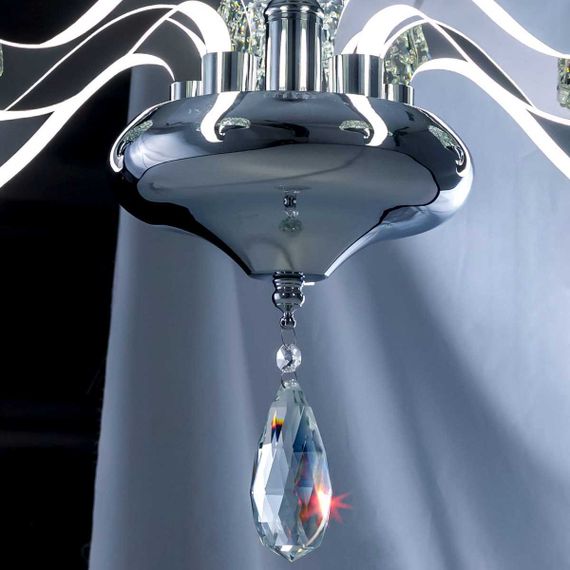 Подвесная светодиодная люстра Citilux Montserrat EL338P05