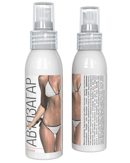 Лосьон автозагар 100мл. Milv