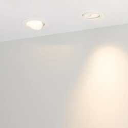 Светильник LTD-POLAR-TURN-R90-7W Warm3000 (WH, 36 deg, 230V) (Arlight, IP20 Пластик, 3 года) 032310
