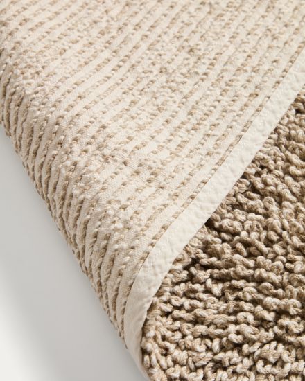 Коврик для ванной Aroia бежевый букле меланж 50 x 70см