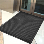 Коврик 100*200см влаговпитывающий ребристый FLOOR MAT "Стандарт", черный