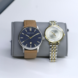 Подарочный комплект Kenneth Cole: мужские и женские часы