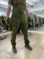 Костюм горка 6 весна лето / зеленая цифра