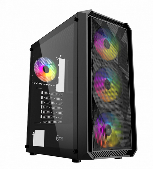 AMD Ryzen 5 5600G / Чипсет AMD A520 / GeForce RTX 4060 8Gb / DDR4 16GB / Без HDD / SSD 250Gb NVMe / Без DVD / 700w / Powercase Mistral Z4 Edge Black / Без операционной системы