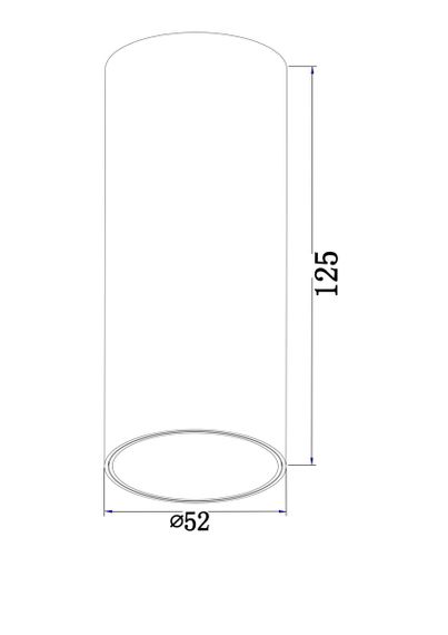 Потолочный светодиодный светильник Maytoni Technical Focus Led C056CL-L12B4K