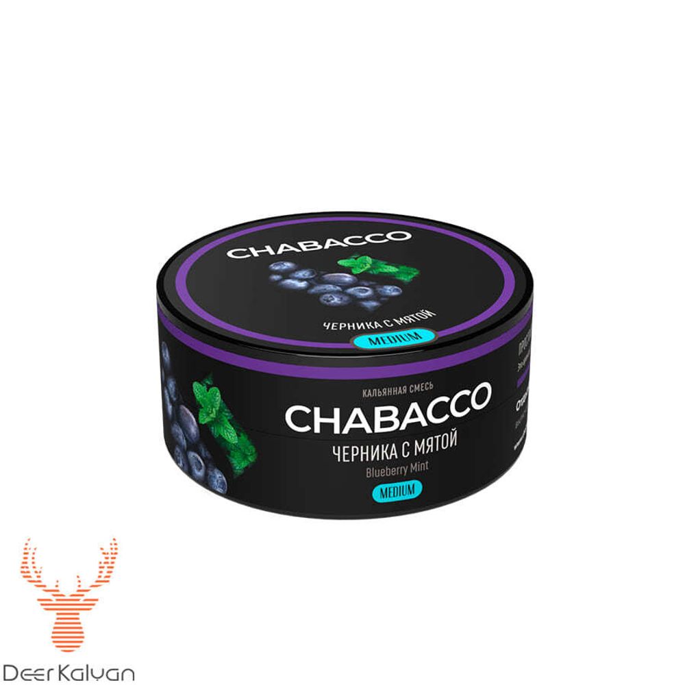 [М] Chabacco &quot;Blueberry Mint&quot; (Черника с Мятой) Medium 25 гр.