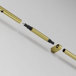 Коннектор прямой для штанговой системы Maytoni   CA004RC-BS