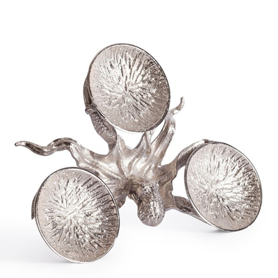 Монетница Secret De Maison OCTOPUS3 ( mod. 9613 ) алюминиевый сплав, 35x26,5x9 см