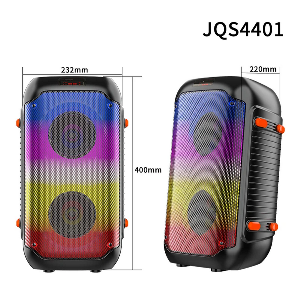 Беспроводная колонка Sing-e JQS-4401 (4"х2/20W) Multucolor