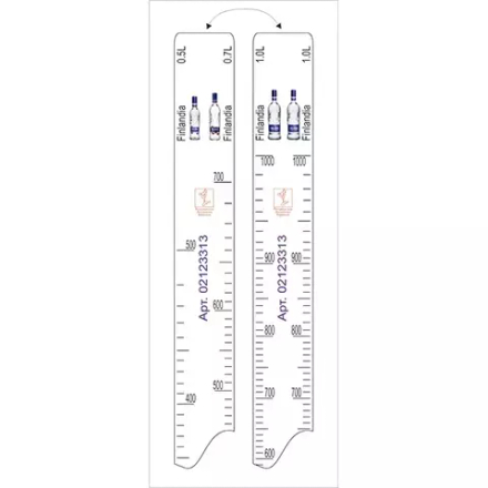 Линейка барная «Финляндия» 0.5, 0.7, 1л