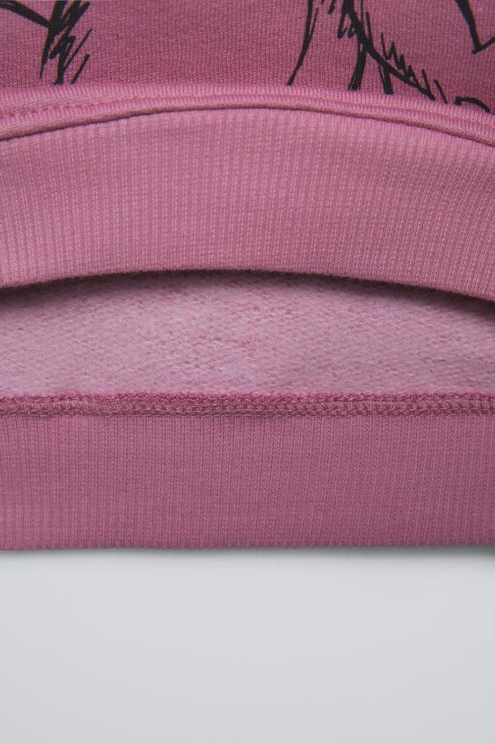 ZARA ХУДИ «ЛИЛО И СТИЧ» © DISNEY, ТЕМНО-РОЗОВЫЙ